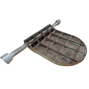 Preheater flap valve plate high‑temperature cast steel spare part for cement cyclone preheater