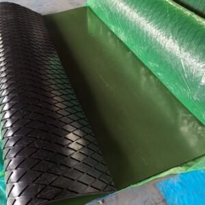 pulley lagging rubber and metal type for conveyor drive pulley cement plant spare part