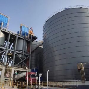 steel silo cement plant raw meal clinker storage equipment