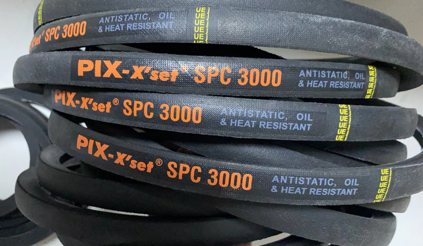 PIX X'set SPC3000 industrial V belt, antistatic oil & heat resistant rubber drive belt for cement plant heavy transmission PIX X'set SPC3000 industrial V belt, antistatic oil & heat resistant rubber drive belt for cement plant heavy transmission