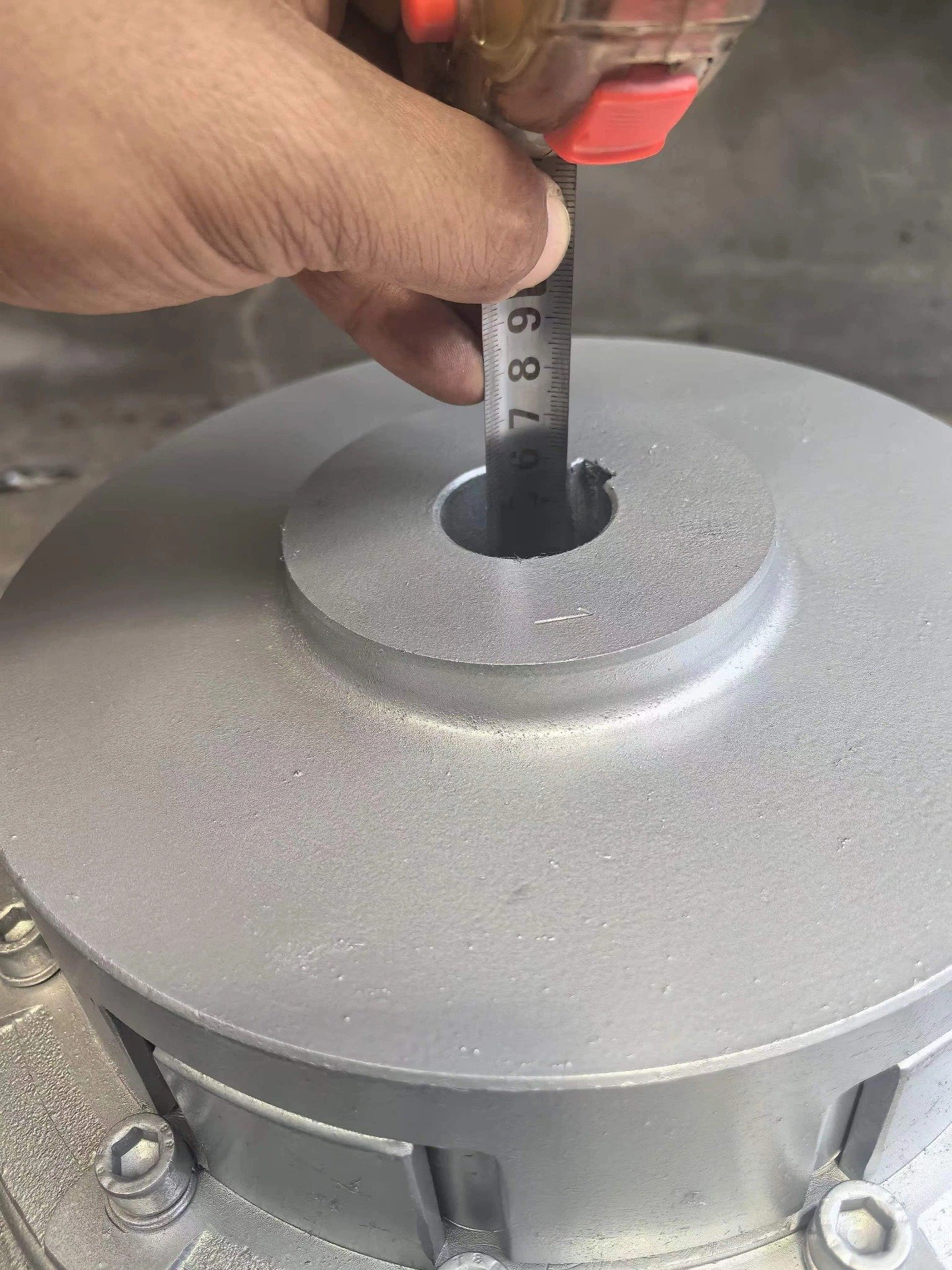 `YOX fluid coupling bore measuring, dimensional inspection for hydraulic coupling spare part` `YOX fluid coupling bore measuring, dimensional inspection for hydraulic coupling spare part`
