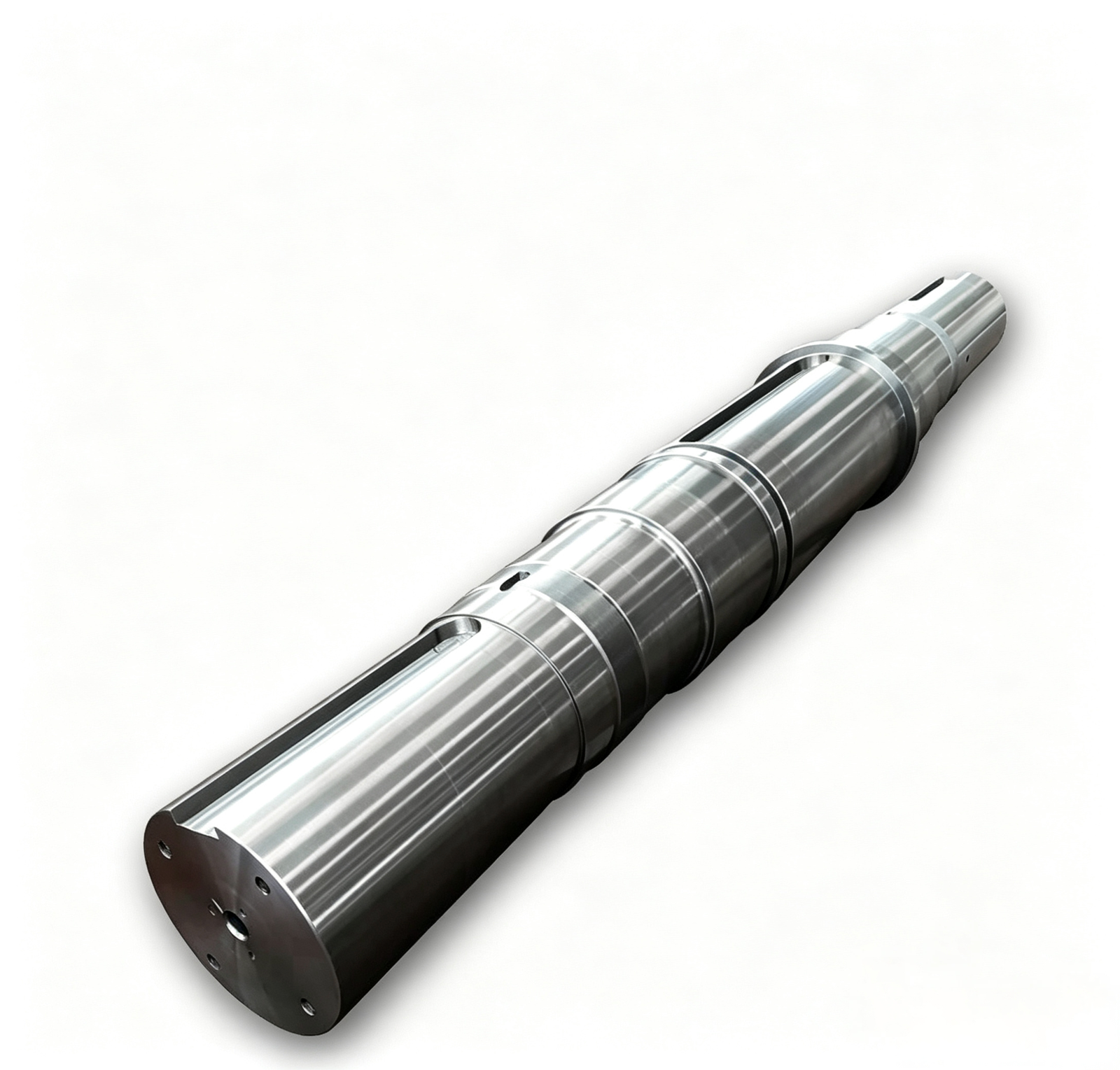 45# steel precision machined transmission shaft with keyway for cement plant power transmission 45# steel precision machined transmission shaft with keyway for cement plant power transmission