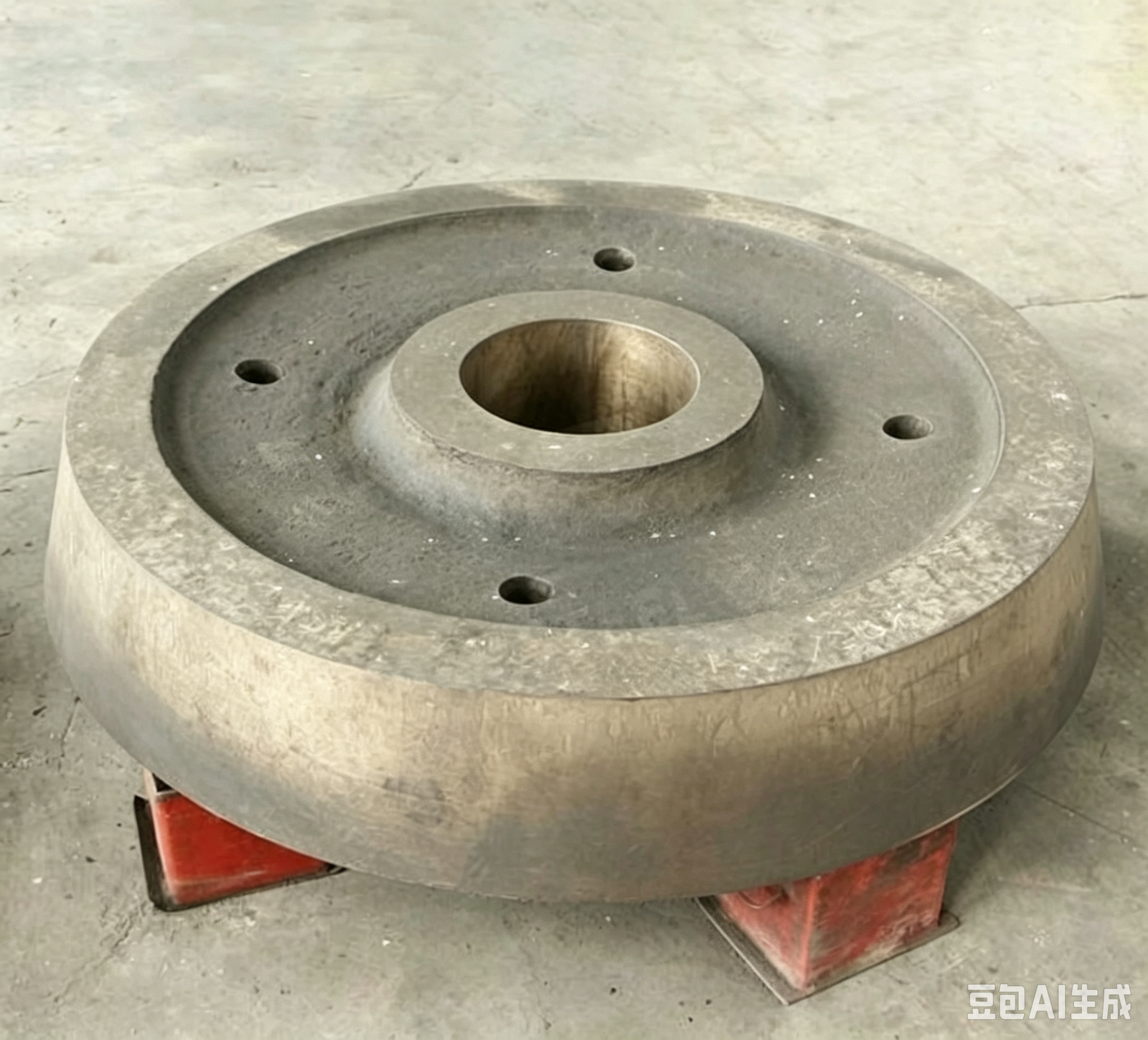 Cast ZG42CrMo thrust roller rotary kiln retaining wheel Cast ZG42CrMo thrust roller rotary kiln retaining wheel