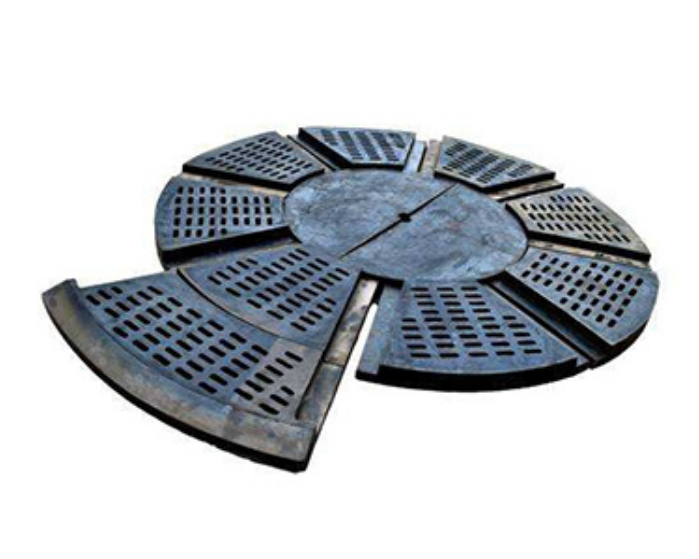 Ball mill partition plate diaphragm, segmented high manganese steel grate casting for multi‑chamber cement ball mill Ball mill partition plate diaphragm, segmented high manganese steel grate casting for multi‑chamber cement ball mill